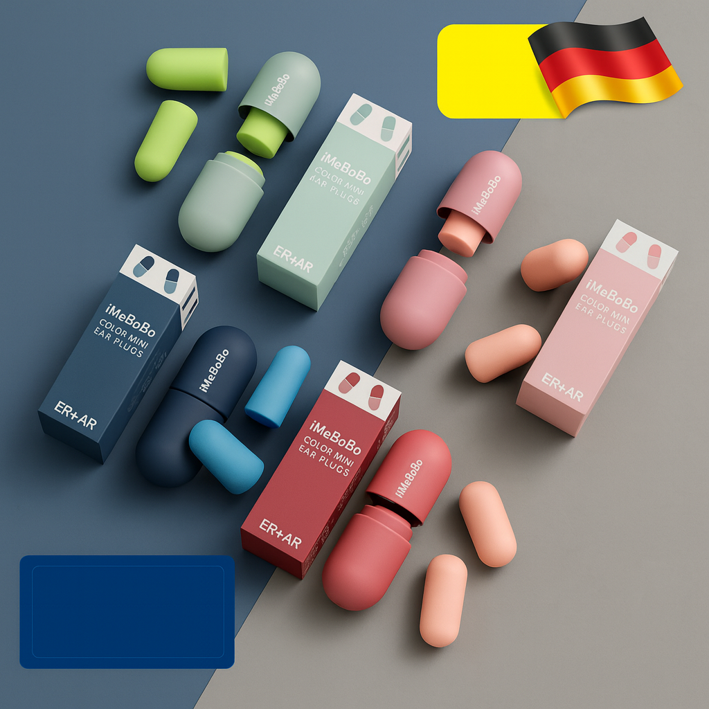 iMeBoBo™ SilentSleep Ear Plugs – For Study, Sleep, Travel & Work