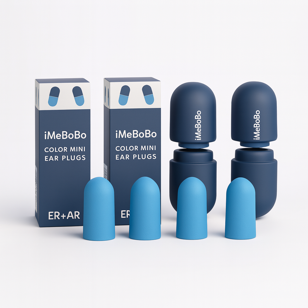 iMeBoBo™ SilentSleep Ear Plugs – For Study, Sleep, Travel & Work