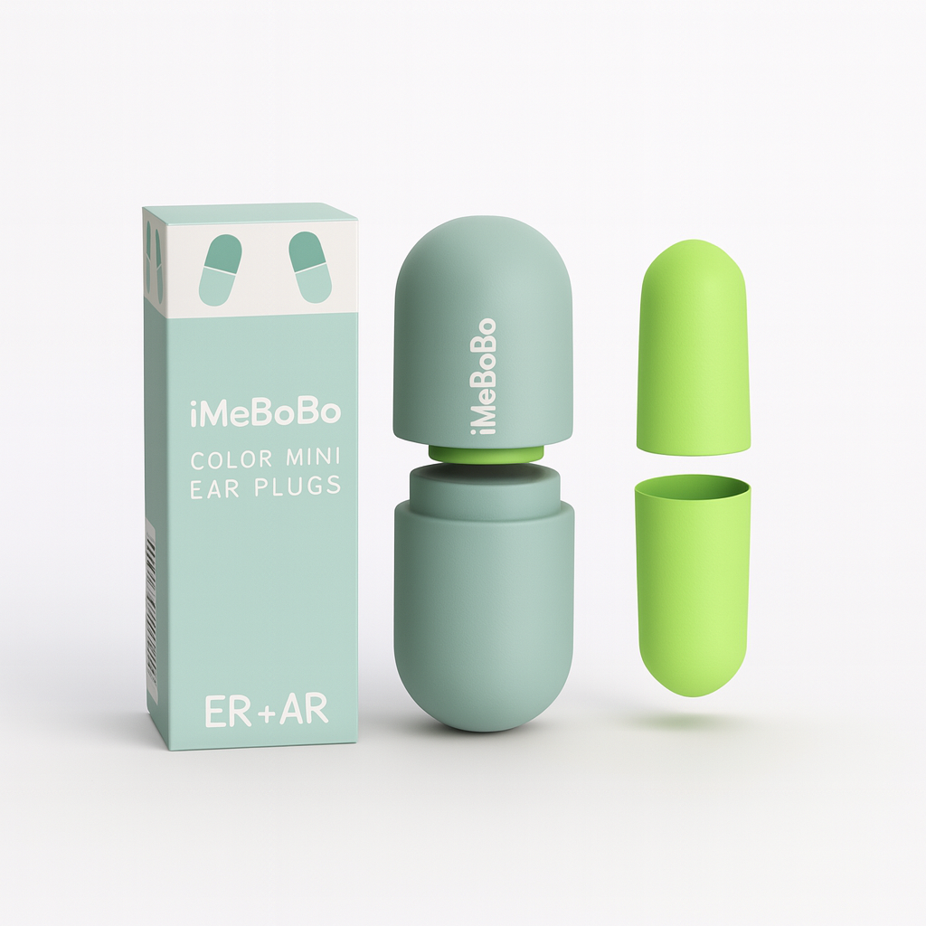 iMeBoBo™ SilentSleep Ear Plugs – For Study, Sleep, Travel & Work