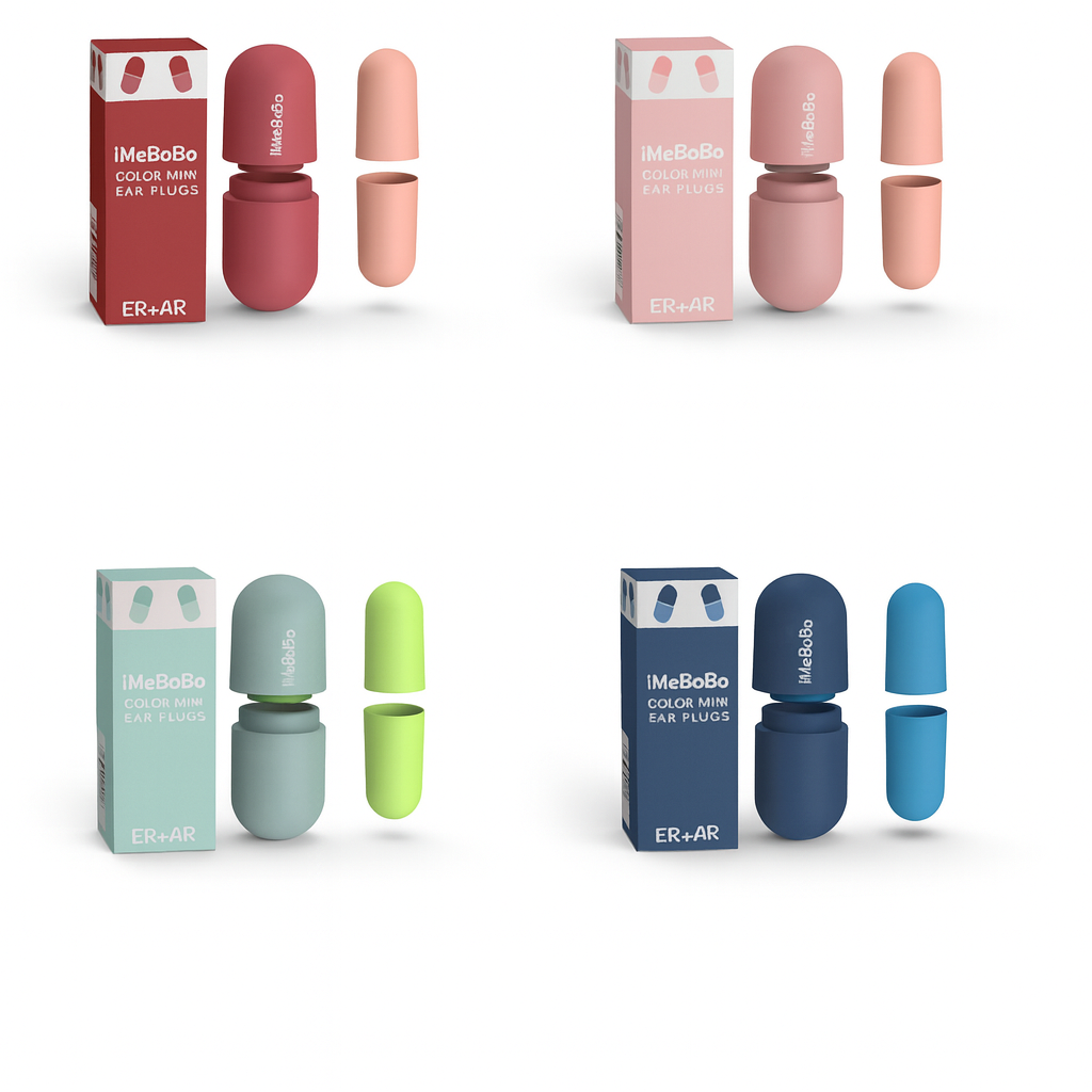 iMeBoBo™ SilentSleep Ear Plugs – For Study, Sleep, Travel & Work