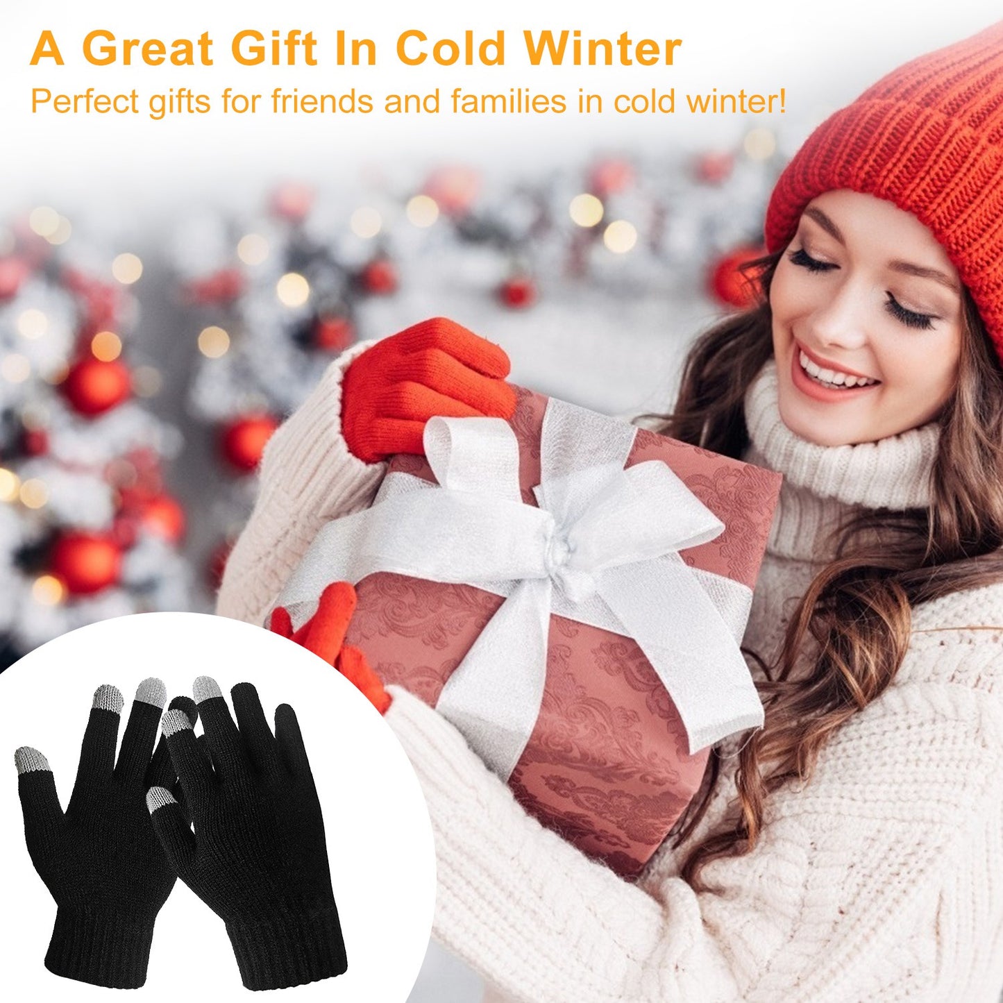 Unisex ultra Touch Screen Gloves Full Finger