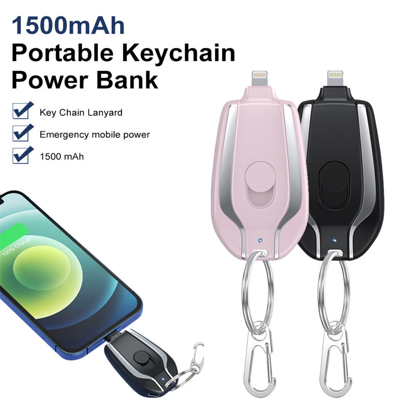 Mini Mobile Charger -Keychain